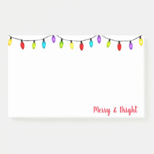 Post-it® Christmas Lights Publier les notes
