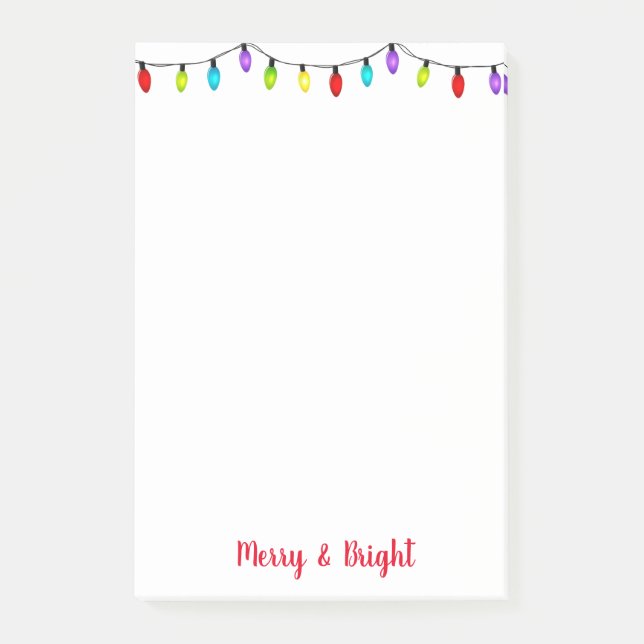 Post-it® Christmas Lights Publier les notes (Devant)