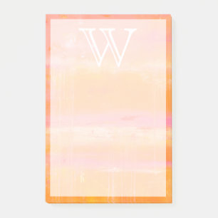 Post-it® Ciel des Caraïbes du monogramme
