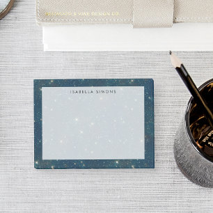 Post-it® Ciel nocturne étoilé   bleu foncé