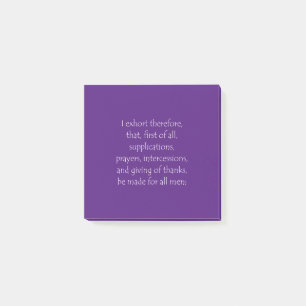 Post-it® Citation 1 Timothée 2 1