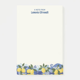 Post-it® Citrons d'Amalfi Personnalisés Citron Italien