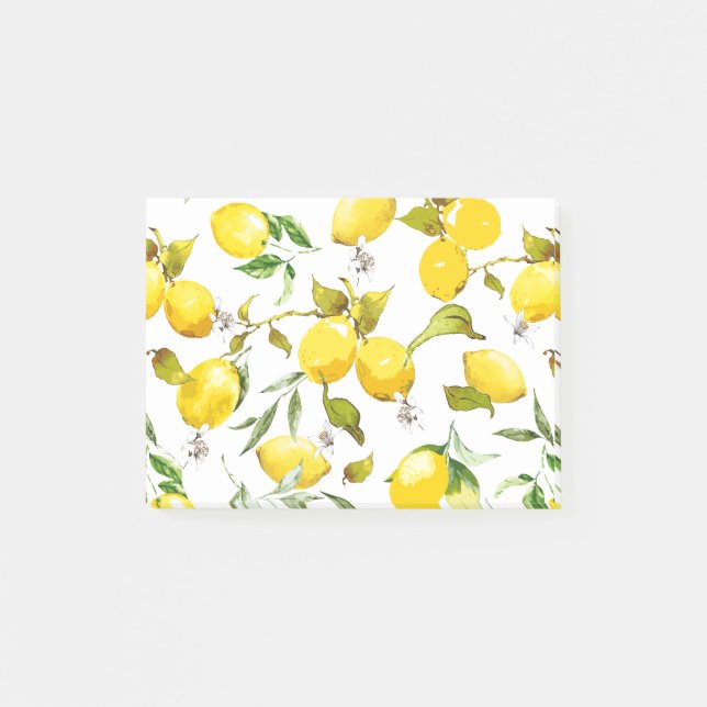 Post-it® citrons d'aquarelle 5 (Devant)