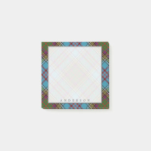 Post-it® Clan écossais de Regal Anderson Tartan