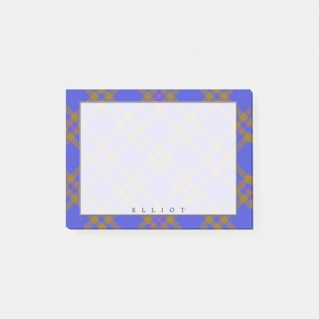 Post-it® Clan écossais de Regal Elliot Tartan (Devant)