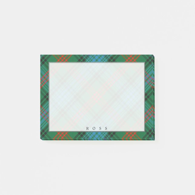 Post-it® Clan écossais de Regal Ross Tartan (Devant)