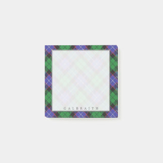 Post-it® Clan écossais régal Galbraith Tartan