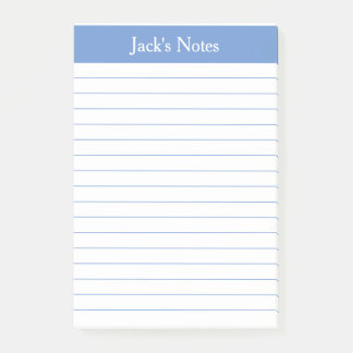 Post-it® Classic Bleu Clair Personnalisé