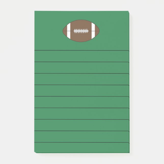 Post-it® Classic Football Sport Bloc-notes Cadeau (Devant)