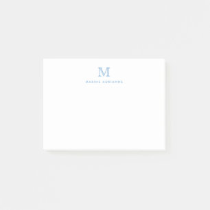 Post-it® Classique Moderne Simple Dusty Bleu simple