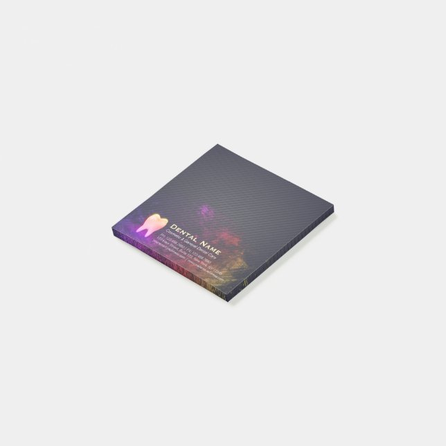 Post-it® Clinique dentaire professionnelle Rose Gold Tooth (Incliné)