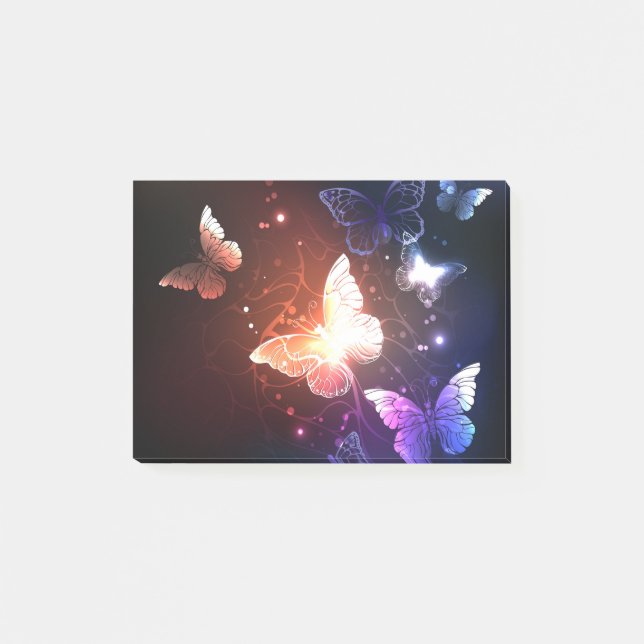 Post-it® Clowing Night Butterflies (Devant)