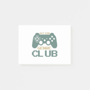 Post-it® Club de genre d'action - Jeux vidéo - Joueur - Jeu
