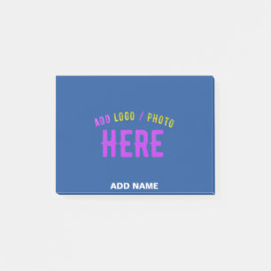 POST-IT® COBALT BLEU MODERNE ET MODERNE VÉRIFIÉ MARQUE