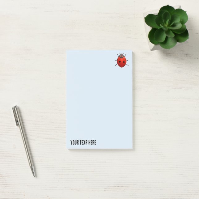 Post-it® Coccinelle Chanceuse (Bureau)