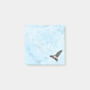 Post-it® Cochon mignon volant dans le ciel