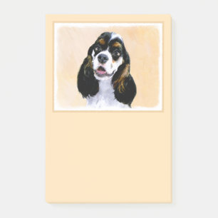 Post-it® Cocker Spaniel (Parti) Peinture - Art Chien origin