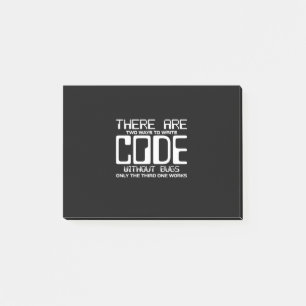 Post-it® Code Écriture Programmer sans bogues