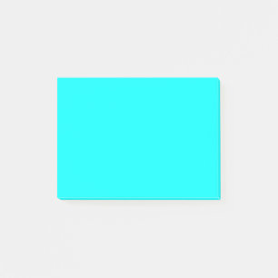 Post-it® Code hexadécimal bleu néon 00ffff