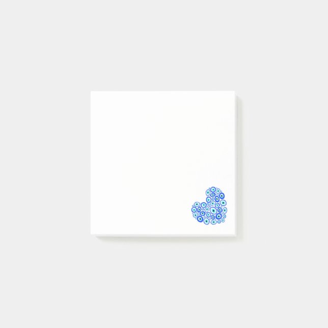 Post-it® Coeur d'amour oeil grec (Devant)