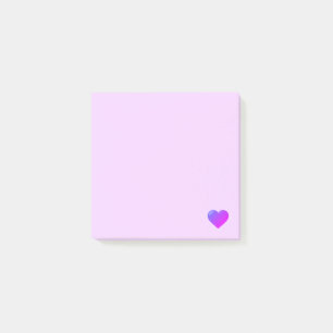 Post-it® Coeur multicolore d'Emoji