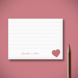 Post-it® Coeur rouge