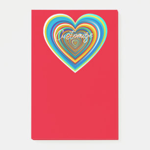 Post-it® Coeur valentin multicolore Thunder_Cove