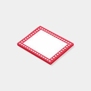 Post-it® Coeurs autour personnalisables