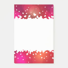 Post-it® Coeurs Heureuses Saintes-Valentin
