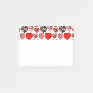 Post-it® Coeurs répétitifs