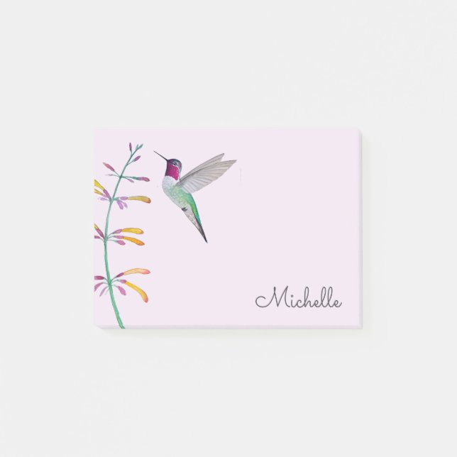 Post-it® Colibri d'Anna personnalisé  (Devant)