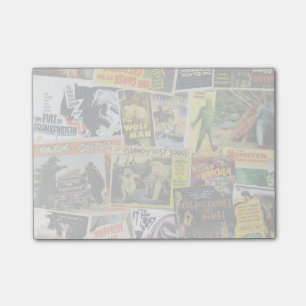 Post-it® Collage de film de monstre