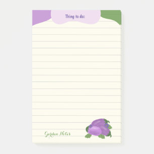 Post-it® Collection Œillet & Fleur d'Aubergine – Éclat d'Iv