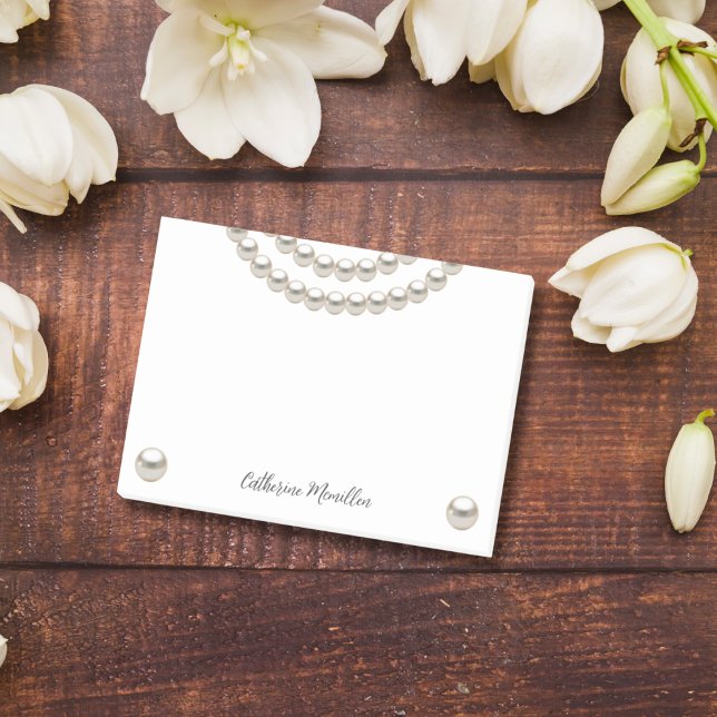 Post-it® Collier de perles élégant (Créateur téléchargé)
