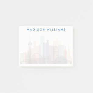 Post-it® Cologne, Allemagne Ville Skyline