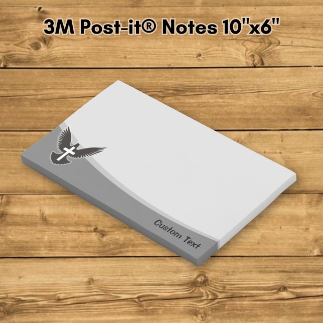 Post-it® Colombe avec croix (Créateur téléchargé)