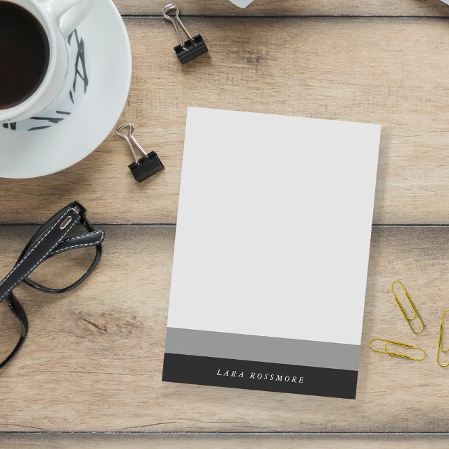 Post-it® Colorbloc noir et gris (Créateur téléchargé)