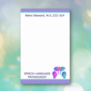 Post-it® Coloré, amusant personnalisé SLP Post it Notes