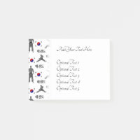 Combattant de Taekwondo Art Martial 태권도 Drapeau de
