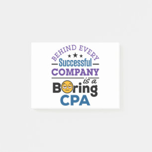 Post-it® Comptable public certifié CPA Boring