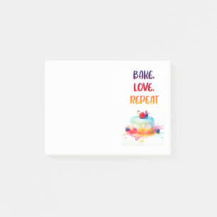 Post-it® Conception de gâteau sucré