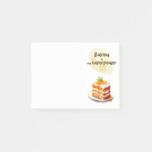 Post-it® Conception de gâteau sucré