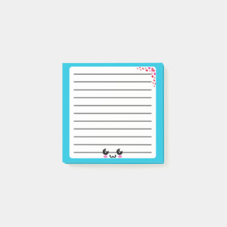 Post-it® Conception de notes post-it Kawaii joueuse