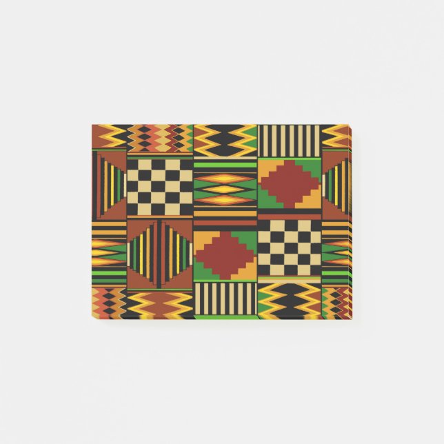 Post-it® Conception de tissu Royal Kente en Afrique (Devant)