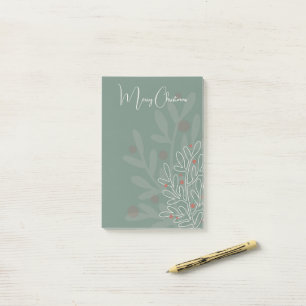 Post-it® conception florale abstraite pour les vacances de