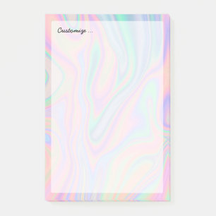 Post-it® Conception iridescente liquide de couleur de