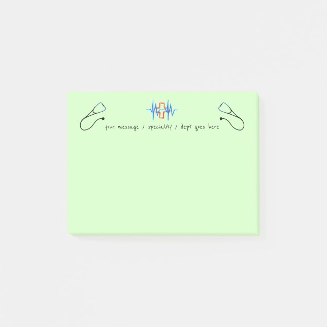 Post-it® Conception Médicale de station de (Devant)