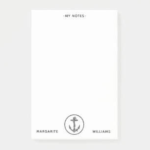 Post-it® Conception personnalisée de B&W Marine Ancre
