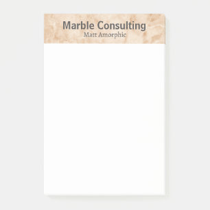 Post-it® Consultation Géologique Professionnelle Marbre
