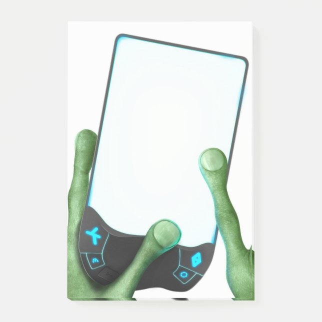 Post-it® Contact Alien (Devant)